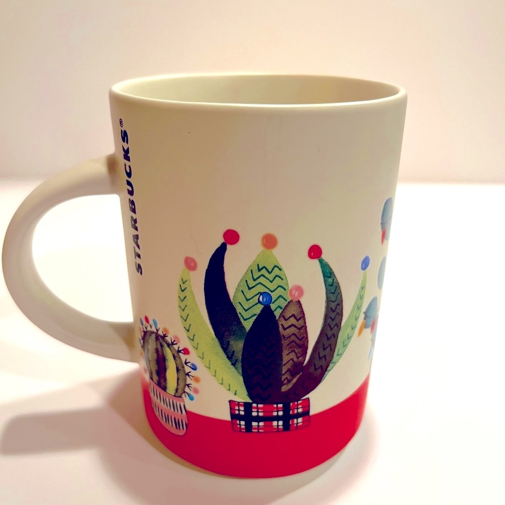 Holiday Starbucks 2017 Cactus Mug